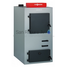 VIESSMANN дровяной/газогенераторный отопительный котел Vitoligno 100-S (25kW) с автоматизацией и изоляцией