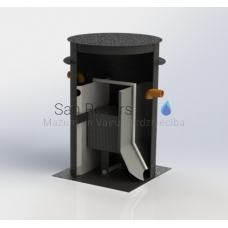 VIRTE biological treatment plant BioVRT-3N (D1270 H2000)