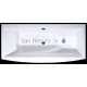 Stone mass bathtub Vispool Relax 1690 x 810 x 680