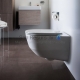 PRO Rimless WC wall mounted toilet with Slim Soft Close toilet seat