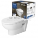 Duravit Durastyle Basic Rimless WC wall hung toilet with lid Soft Close