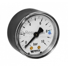WATTS horizontal axial manometer Dn80 0-10 bar ¼”