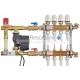 Смешивающий узел регуляции температуры Kermi standart ESM ISOTHERM модуль с насосом Wilo Jonos PARA RS 15/6