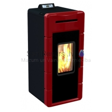 Centrometal pellet water central heating fireplace CentroPelet ZVC14 5.23-14.79kW with ceramic panel
