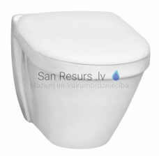 VITRA WC piekaramais tualetes pods S50 ar vāku Soft Close