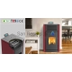 MARELI SYSTEMS pellet fireplace ONYX HYDRO 12