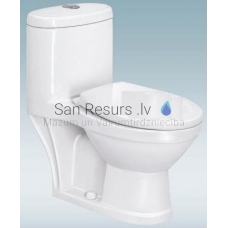 Aquasanita children toilet WC AA-301P (horizontal connection) with toilet seat
