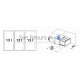 BLANCO automatic waste bin BOTTON Pro 60/3 Automatic
