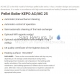 KEPO central heating pellet boiler MC 25 (7kW – 25kW)