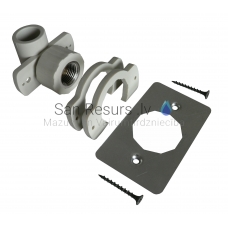 Настенный уголок PPR DN20x1/2''F под регипс