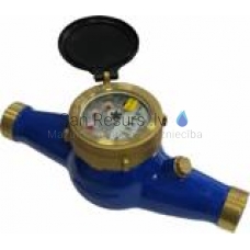 Домовой счетчик для воды Minol 3/4' 2.5 m³/h 30°C с креплениями