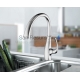 Kitchen faucet GRASSE-NT (stainless steel)