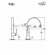 Kitchen faucet VEGAS-MAT (matt)
