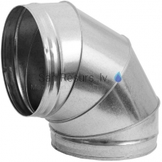 EUROPLAST metal bend, 90*- Ø150mm without seal BF90-150
