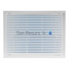 EUROPLAST HYBRID grille-hatch with plastic filter, 400x300mm HR4030
