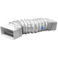 EUROPLAST plastic flat duct connection, 220x55mm, 0.5m KMS25