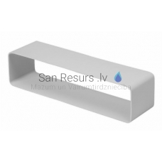 EUROPLAST round channel connection plastic, 220x55mm KSF25