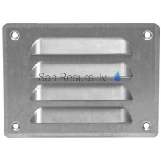 EUROPLAST metal ventilation grille, 140x105mm, galvanized MR14105Zn