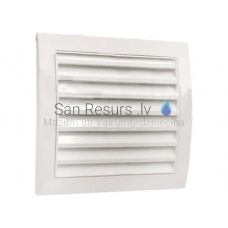 EUROPLAST ventilation grille plastic, 148x153mm N10