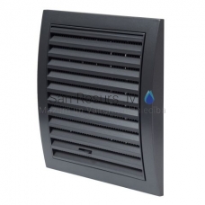 EUROPLAST ventilation grille plastic, 190x190mm, adjustable, anthracite N12RA