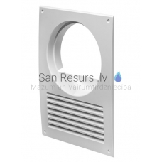 EUROPLAST grille-adapters plastic, 250x180mm, Ø120-125mm NA12