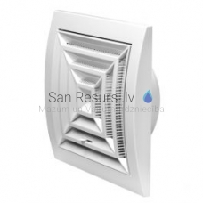 EUROPLAST ventilation grille plastic, 148x153mm, Ø100mm, ceiling, adjustable ND10GR