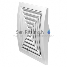 EUROPLAST ventilation grille plastic, 190x190mm, Ø125mm, ceiling, adjustable ND12GR