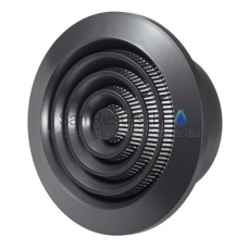 EUROPLAST ventilation grille plastic, Ø100mm, ceiling, anthracite NGA100A
