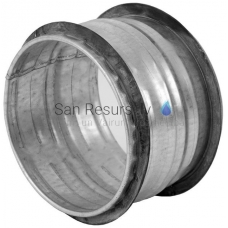 EUROPLAST metal connection, Ø100mm with seal NPS100