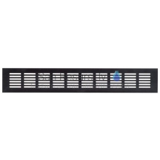 EUROPLAST aluminum grille, 80x500mm, bronze RA850B