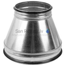 EUROPLAST металлический переход, 450-400mm с уплотнителем RCLS450-400
