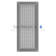 EUROPLAST ventilation grille plastic, 130x300mm, gray VR1330P