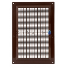 EUROPLAST ventilation grille plastic, 250x170mm, brown VR2517B