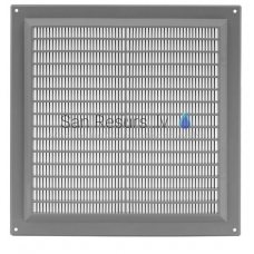 EUROPLAST ventilation grille plastic, 250x250mm, gray VR2525P