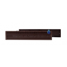 EUROPLAST door grille plastic, 450x92mm, brown VR459B