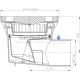 Трап DN110 1.5т, чугунная решетка, горизонтальный