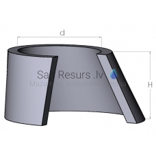 Concrete ring for well (cone) 1000/700 x 550 mm
