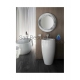Умывальник Alessi One, 530x530x900 mm,  белый LCC