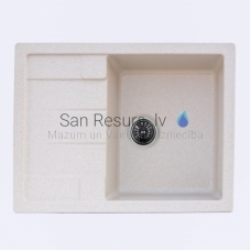 PLATINUM Granite sink LOTOS 6550 sand