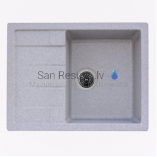 PLATINUM Granite sink LOTOS 6550 gray