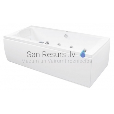 POOLSPA rectangular acrylic bathtub WINDSOR 180x85 with frame