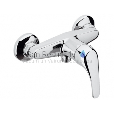 REMER Serie35 WALL MOUNTED SINGLE-LEVER SHOWER MIXER with frontal lever, without shower kit, F33 2 CR
