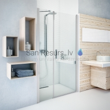 Roltechnik shower wall TOWER LINE TBD Brilliant + Transparent 201x24