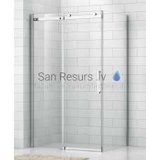 Roltechnik shower wall SANIPRO LINE OBZB brillant + Transparent 195x80