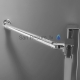 Roltechnik cтенка для ванны PXV1 700 бриллиант + прозрачное стекло 66x150