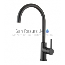 M&Z Rubinetterie kitchen faucet MZ-EXPO J SPOUT (black matt)