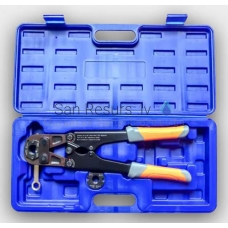 Tweetop manual press tongs DN 16-20mm U with an additional set of heads