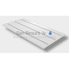 Tweetop polystyrene plate for pipe 16 1000x500x25mm